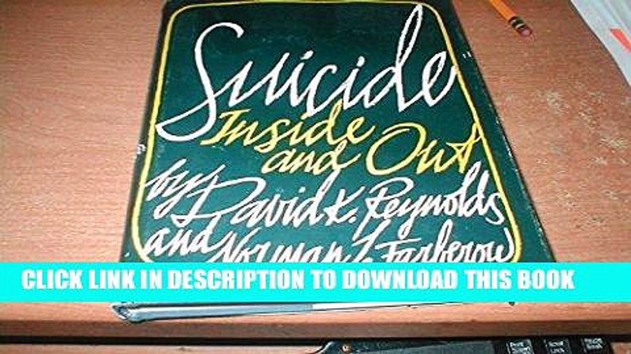 [PDF] Suicide: Inside and Out Full Collection