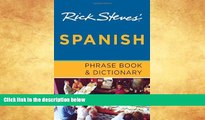 Best Buy Deals  Rick Steves  Spanish Phrase Book and Dictionary  BOOOK ONLINE