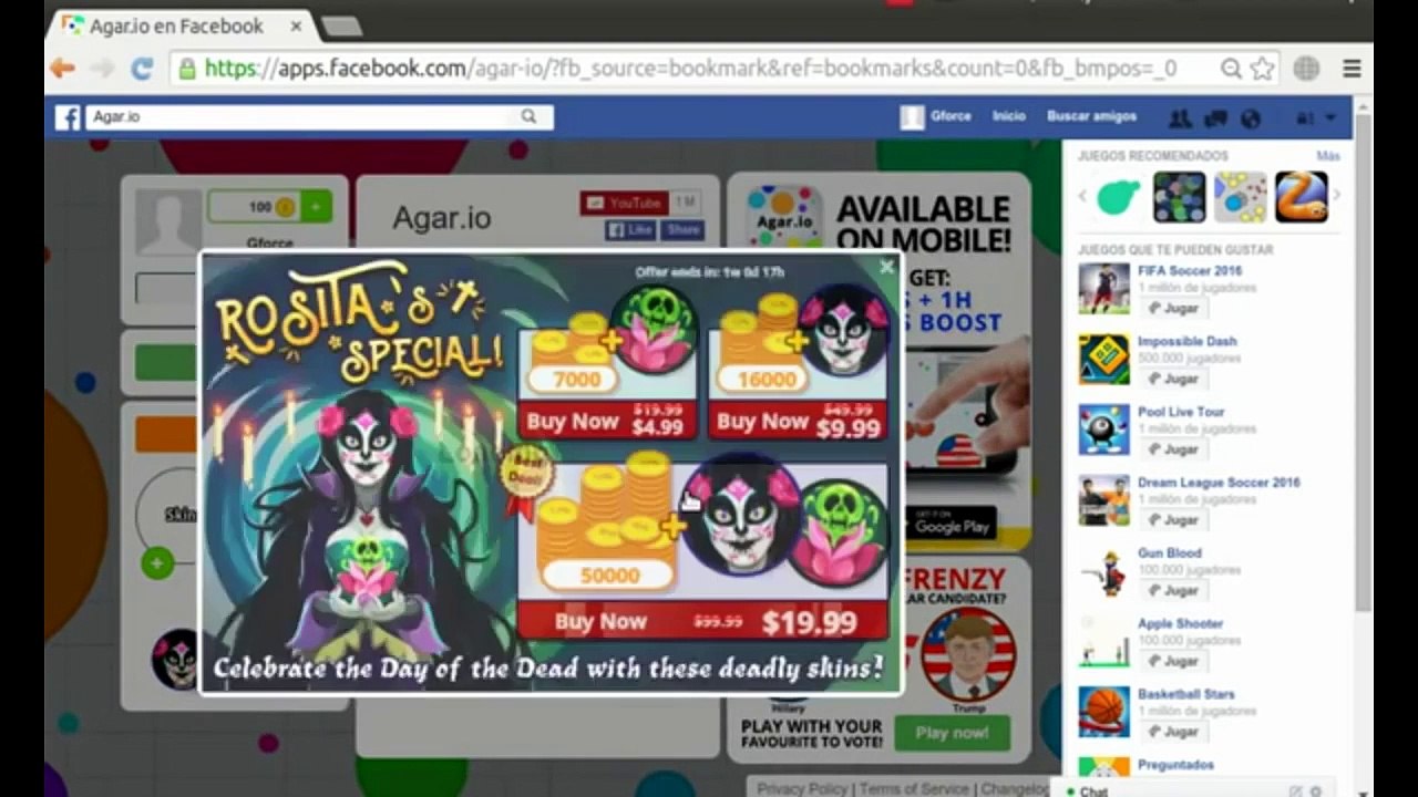 ¡¡¡EL VERDADERO HACK DE COINS DE AGAR.IO!!! - ★ Agario HACK 2016 100% WORKING ★