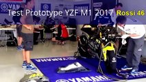 MotoGP - Valentino Rossi Test Motor YZR-M1 2017