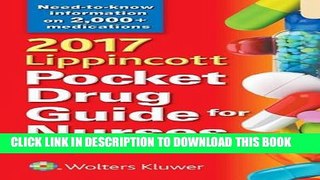 [PDF] 2017 Lippincott Pocket Drug Guide for Nurses Full Collection