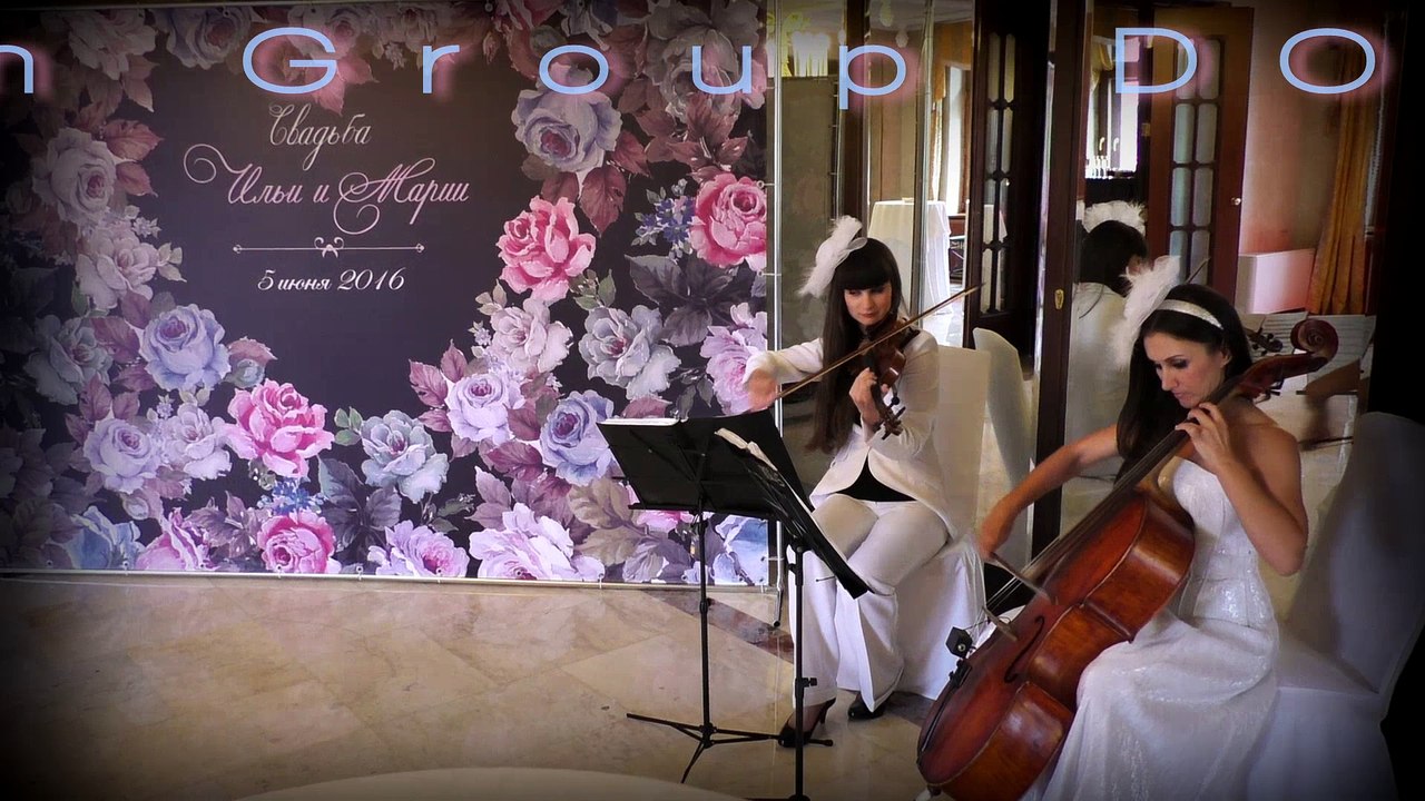 Green Sleeves - музыканты Violin Group DOLLS (скрипка и виолончель)