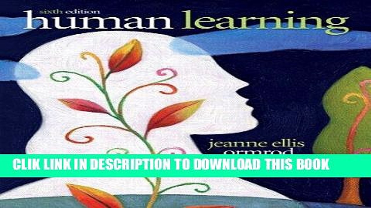 [PDF] Human Learning (6th Edition) Full Collection