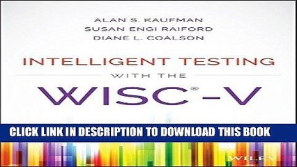 [PDF] Intelligent Testing with the WISC-V Full Online