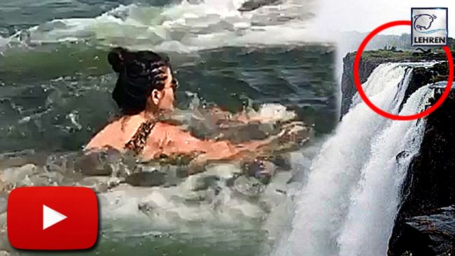 Bigg Boss Contestant Mandana Karimi's Dangerous Stunt