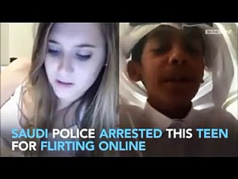 Saudi teen Arrested because of video chatting with american girl