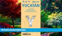Best Buy Deals  Laminated Yucatan Map by Borch (English) (English, Spanish, French, Italian and