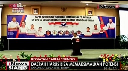 Hary Tanoe Lantik 106 DPC se-Dapil Sulawesi Selatan Tiga