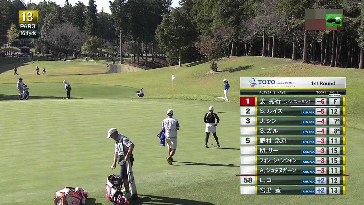 TOTOジャパンクラシック2016 1st round vol2(2/4) JAPAN CLASSIC　 日本女子ゴルフ　Japan Women's Golf