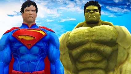 Superman vs Hulk - Epic Superheroes Battle