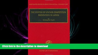 READ  The System of Unfair Competition Prevention in Japan (Max Planck Series on Asian