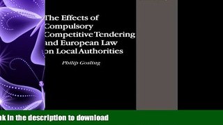 READ  The Effects of Compulsory Competitive Tendering and EUropean Law on Local Authorities