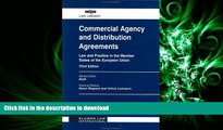FAVORITE BOOK  Commercial Agency and Distribution Agreements, 3rd Edition (AIJA Series)  BOOK