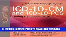 [PDF] ICD-10-CM and ICD-10-PCS Coding Handbook, with Answers, 2016 Rev. Ed. Full Online