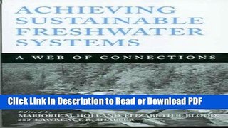 Download Achieving Sustainable Freshwater Systems: A Web Of Connections Ebook Online