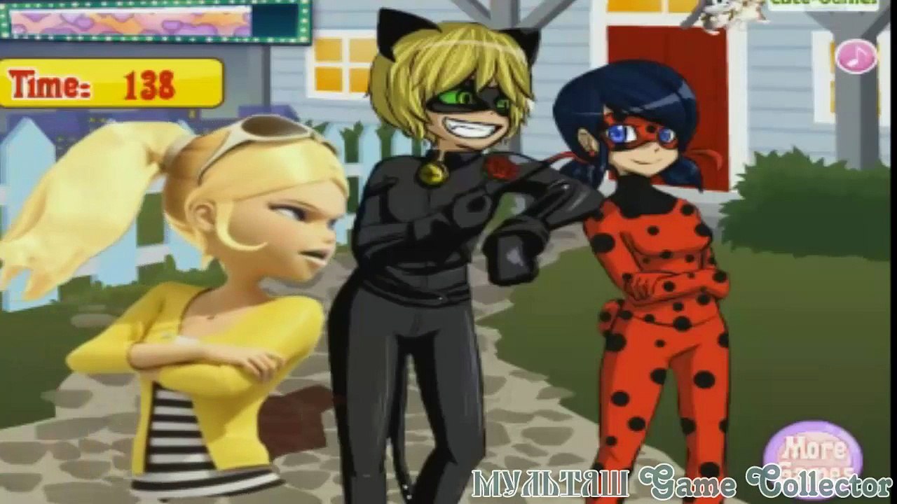 Miraculous Ladybug Games. Miraculous Ladybug Kissing.Чудесные Божья коровка целующиеся.