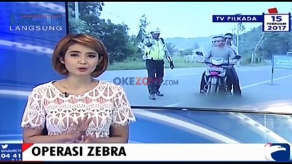 Parodi Pelanggaran saat Razia Lalu Lintas