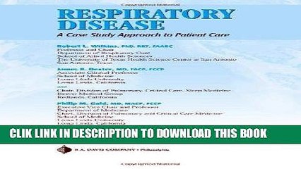[PDF] Respiratory Disease: A Case Study Approach to Patient Care Popular Collection