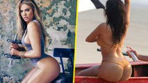 BUTT WAR! Kourtney Kardashian v/s Khloe Kardashian On Snapchat!