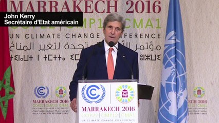 COP 22 : Les USA ne "pourront pas revenir en arrière" sur le climat