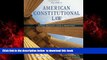 Best book  American Constitutional Law, Volume II: Civil Rights and Liberties full online