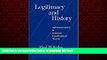 Best books  Legitimacy and History: Self-Government in American Constitutional Theory online
