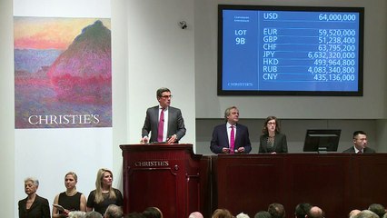 Nouveau record mondial pour un tableau de Monet