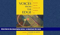 liberty books  Voices from the Edge: Narratives about the Americans with Disabilities Act full