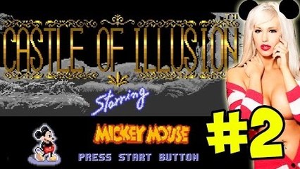 TARA BABCOCK-GET IN MY BUTT! - Let's Play Castle of Illusion Starring Mickey #2