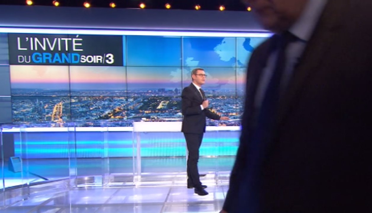 Jean-Frédéric Poisson, en colère contre les médias, quitte le plateau du «Grand Soir 3»