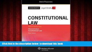 Best book  Constitutional Law: Chemerinsky 3rd Edition full online