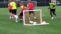 Amazing Football Goals Scored on Training