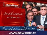 PML-N leaders talk to media after Panama case hearing