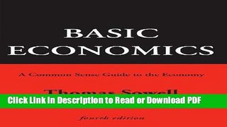 PDF Basic Economics, Fourth Edition: A Common Sense Guide to the Economy (Part 1 of 2 parts)