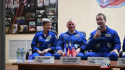 Jour J pour l'astronaute français Thomas Pesquet