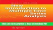 PDF New Introduction to Multiple Time Series Analysis Book Online