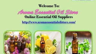 A Premium Range of Pure Essential Oils is Available at Aromaessentialoilstore.com!