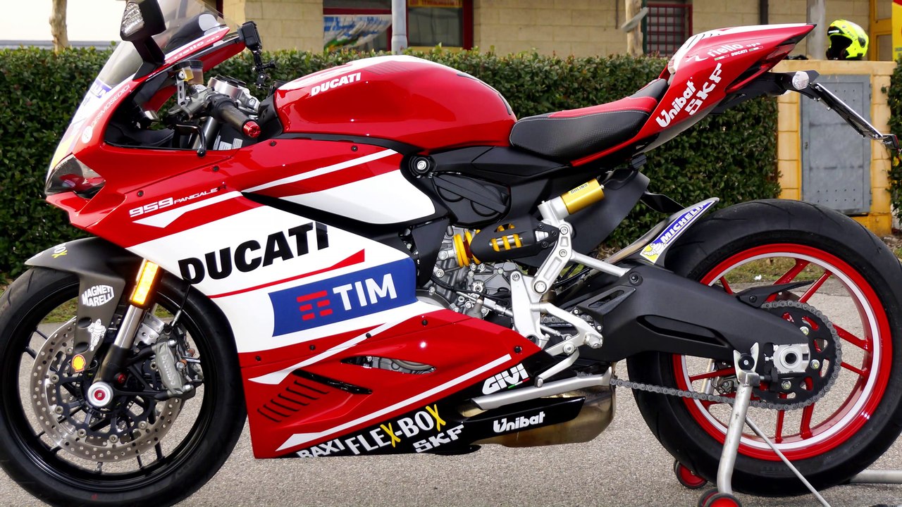 DUCATI 959 PANIGALE MOTO Gp REPLICA EVER SEEN SO CLOSE UP (PHOTOS+VIDEO 4K)