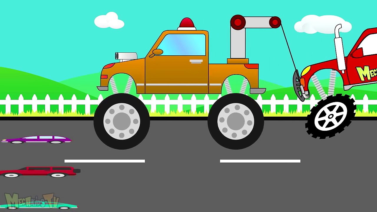 Learn Colours With Pacman Truck part4