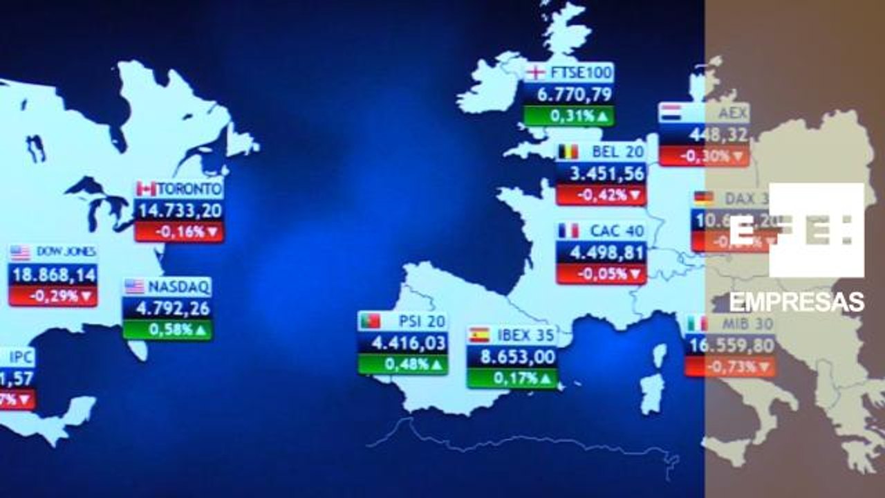 El IBEX 35 registra ligeras ganancias y se aproxima a los 8.700 puntos