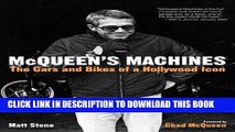 [PDF] Mobi McQueen s Machines: The Cars and Bikes of a Hollywood Icon Full Online