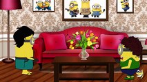 Funny Minions Family Pranks ~ Minions Robbery Attempt ~ Funny Cartoon [HD] 1080P