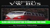 [PDF] Epub Original VW Bus: The Restorer s Guide to all Bus, Panel Van and Pick-up Models