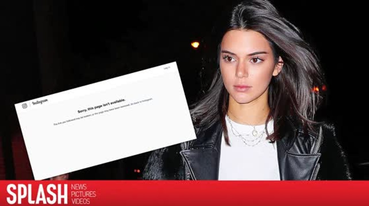 Kendall Jenner erklärt wieso sie Instagram löschte