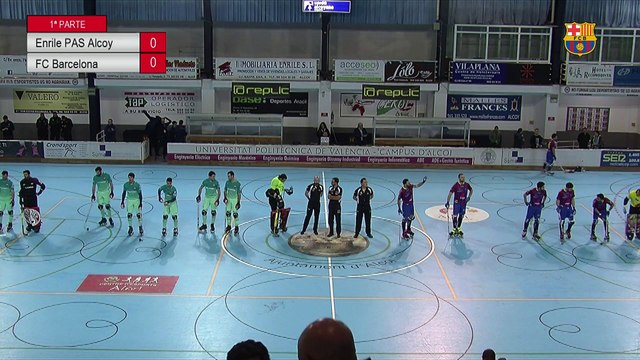 [HIGHLIGHTS] HOQUEI PATINS (OK Lliga): Alcoi - FC Barcelona Lassa (1-4) (Imatges OK Liga TV)