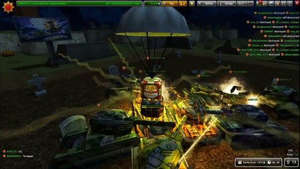 Tanki online Halloween Gold box full video by mohammed95s