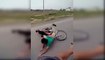 Result Of One Wheeling -Wheeling Stunt Goes Wrong and Biker Fall-Whatsapp funny videos pakistani - Whatsapp funny videos 2016
