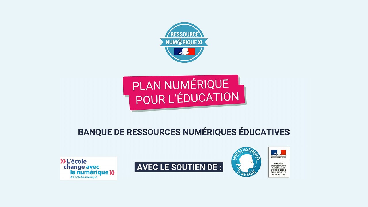 MEN | La banque de ressources numériques pour l'éducation