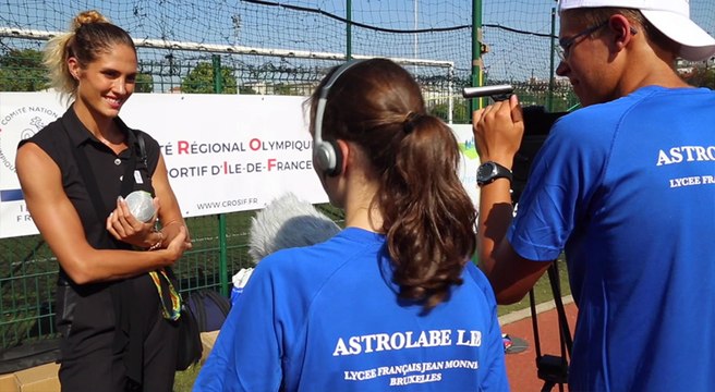 La 7e Journée nationale du sport scolaire vue par les jeunes reporters du lycée français Jean-Monnet de Bruxelles