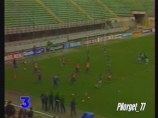 MILAN AC-PSG 94-95, reportage France 3